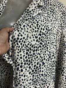 Dalmatian Print Blazer