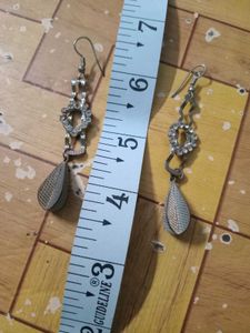 5 Peace Sign Dangle Earrings
