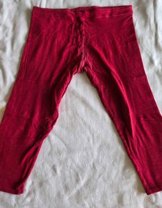 Comfortable Red Leggings