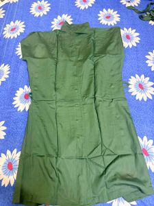 green women shirt dress