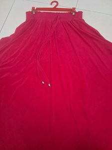 Elegant Pink Modern Skirt