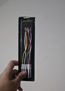 Swirl Twisted Birthday Candles