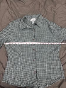 Classic Gingham Button-Up Shirt