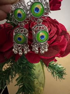 3 Combo Exquisite Peacock &amp; Dancer Design Earrings