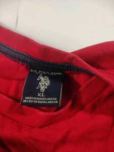 U.S. Polo Assn. Men's Red T-Shirt