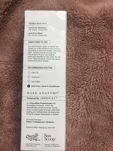 Bare Anatomy Anti-Frizz Leave-In Conditioner