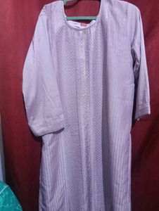 Elegant Lavender Kurta