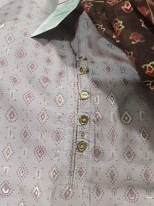 Avaasa Kurta Set - Light Purple