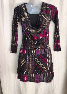 cowl neck bodycon
