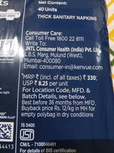 Stayfree Secure Xxxl Nights | 40 PADS