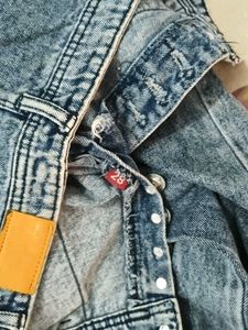 Vintage Acid Wash Wide Leg Jeans