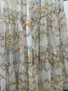 Flowy Floral Maxi Skirt
