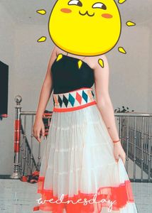Fully Flared Net Skirt