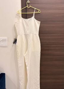 New Chic Cream Jumpsuit