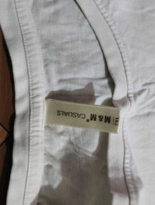 White Denim Overalls