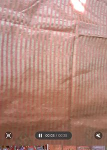 Elegant Striped Saree