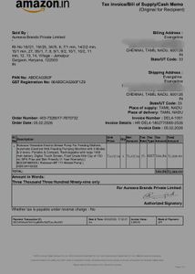 Roboson Electric Pump warranty