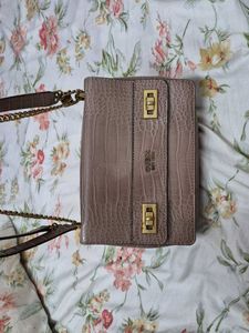 Original Guess Croc Embossed Crossbody Bag