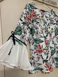Korean Top Floral Coquette - Madame