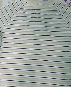 Striped Cropped T-Shirt