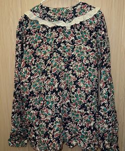 Cashal Coqutte Button up Top