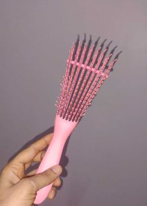 Pink Detangling Hair Brush