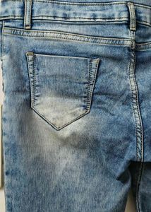 Light Wash Blue Denim Jean