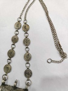 Vintage Silver Boho Necklace