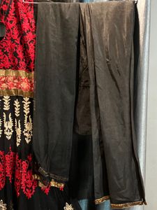 Anarkali Kurta With Choodidar &amp; Dupatta