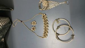 Sparkling Indian Jewelry Set