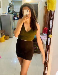 Black High Rise Skirt