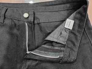 Savana Black Wide Leg High Rise Jeans