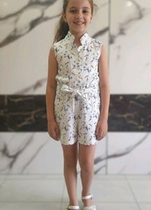 Cute Kids' Printed Romper