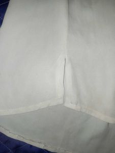 Classic White Button-Up Shirt