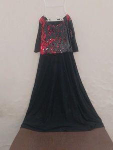 Sparkling Sequin Black Dress