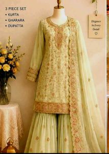 pakistani gharara suit😍✨