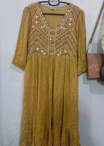 Boho Embroidered Maxi Dress