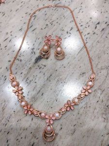 Boho Multi-Color Stone Necklace &amp; Earring Set