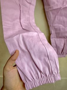 Lilac Cargo Pants
