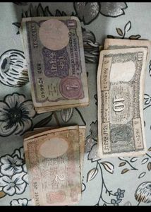 Vintage Indian Currency Notes