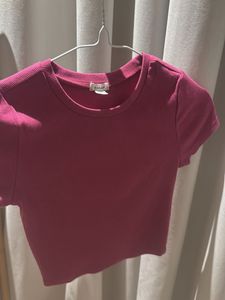 GARAGE Ribbed Crew Neck T-Shirt