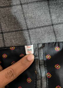 Checkered Blazer