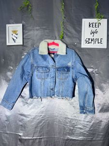 Abercrombie &amp; Fitch Jacket with Sherpa Collar