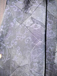 Elegant Black and lavender shade Textured Tunic To