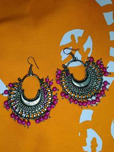 Chandbali Style Earrings