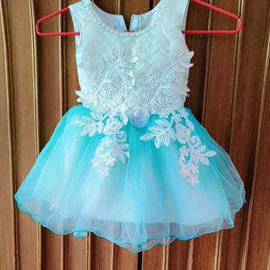 Very Cute And Beautiful Net Frock