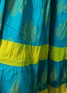 Bohemian Tiered Print Skirt