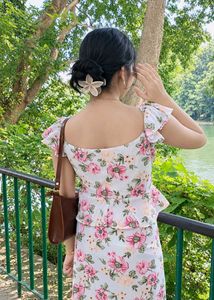Floral Print Maxi Dress