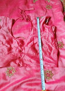 Festive Saree With Blouse New