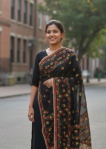 Handmade Embroidered Dupatta